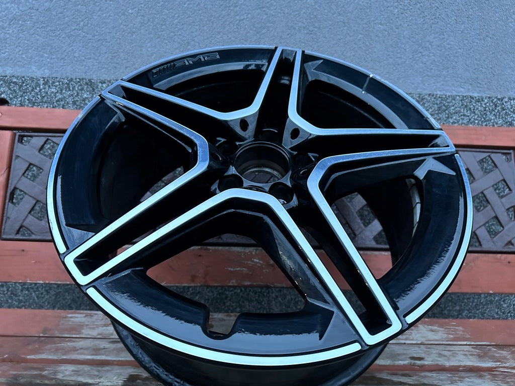 1x Alufelge 19 Zoll 8.0" 5x112 38ET A2534015300 Mercedes-Benz Glc Rim Wheel FEL6942815046bh