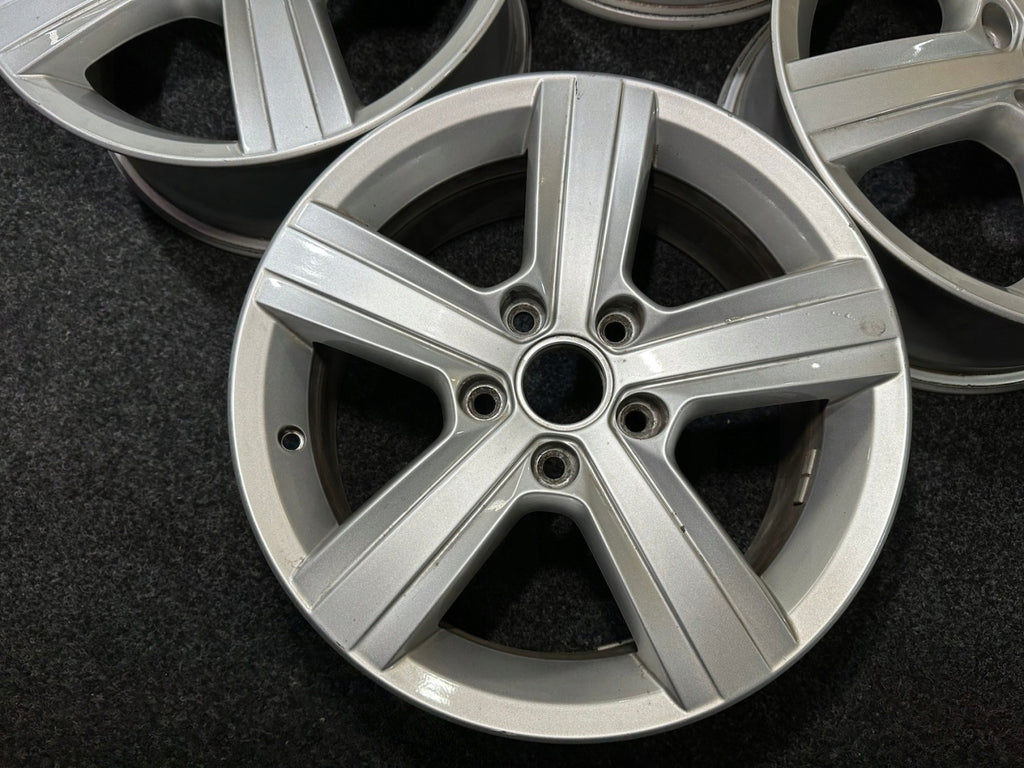 4x Alufelge 16 Zoll 6.5" 5x112 46ET 5G0601025BN VW Golf VII Caddy Iv Rim Wheel FEL7400272460ny