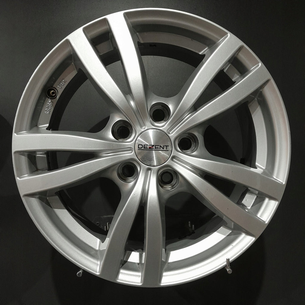 4x Alufelge 16 Zoll 6.5" 5x114.3 38ET KBA51643 Kia I Juke Rim Wheel FEL6135744644mg