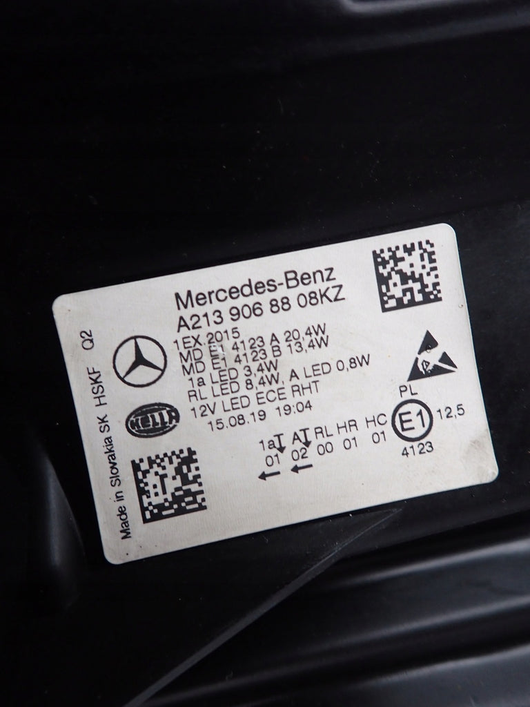 Frontscheinwerfer Mercedes-Benz W213 A2139068808 Full LED Rechts Headlight SCH9515658531gb