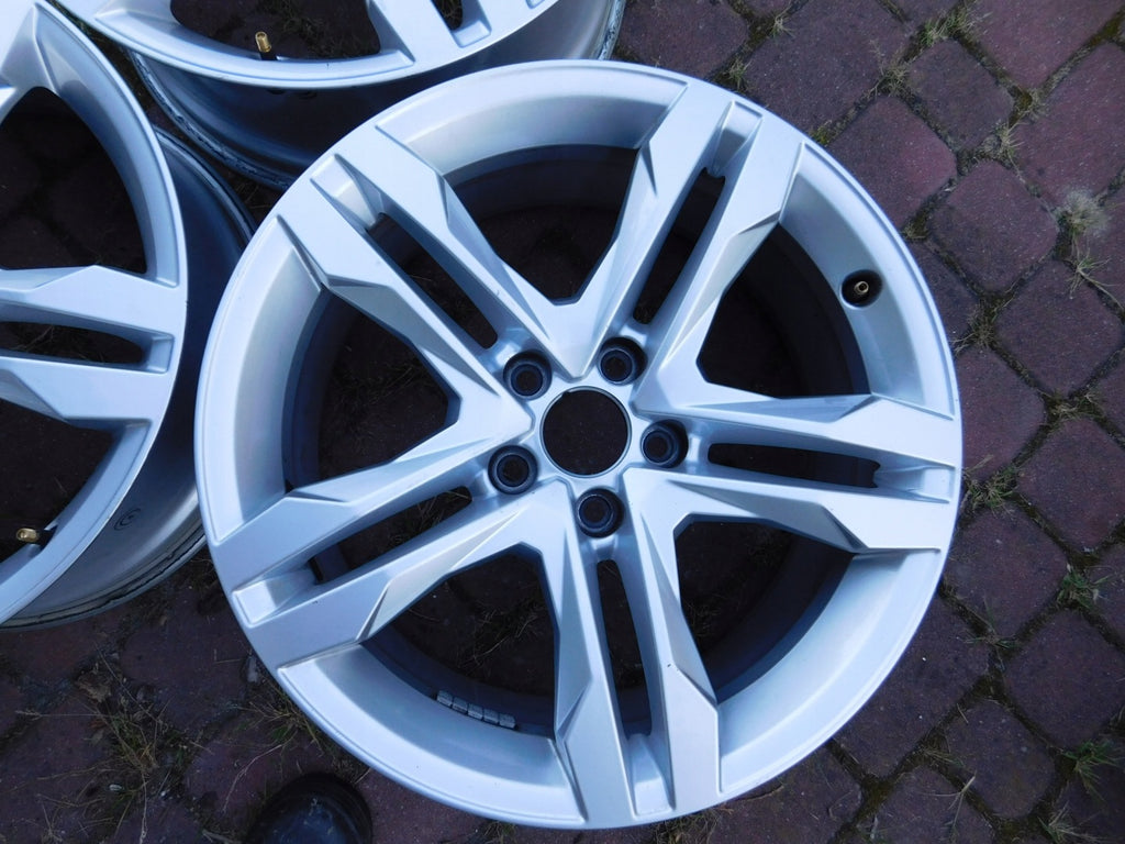 1x Alufelge 18 Zoll 7.5" 5x112 29ET Glanz Silber 8W9601025B Audi A4 B9 Rim Wheel FEL2299764834ww