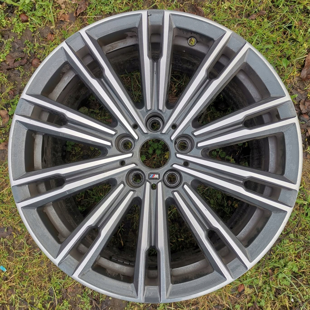 1x Alufelge 18 Zoll 8.5" 5x112 40ET Glanz Graphit 8089891 BMW G21 G20 Mg FEL8102501830ji