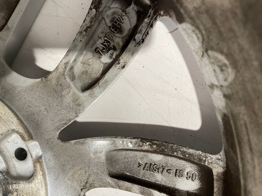 1x Alufelge 17 Zoll 7.0" 5x120 50ET Glanz Silber 9803723 Mini Countryman