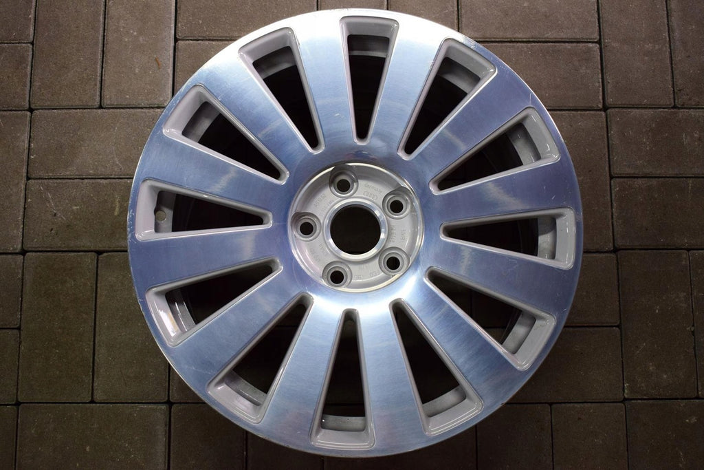 1x Alufelge 18 Zoll 8.0" 5x112 48ET Glanz Silber 4F0601025AA Audi C6 Rim Wheel