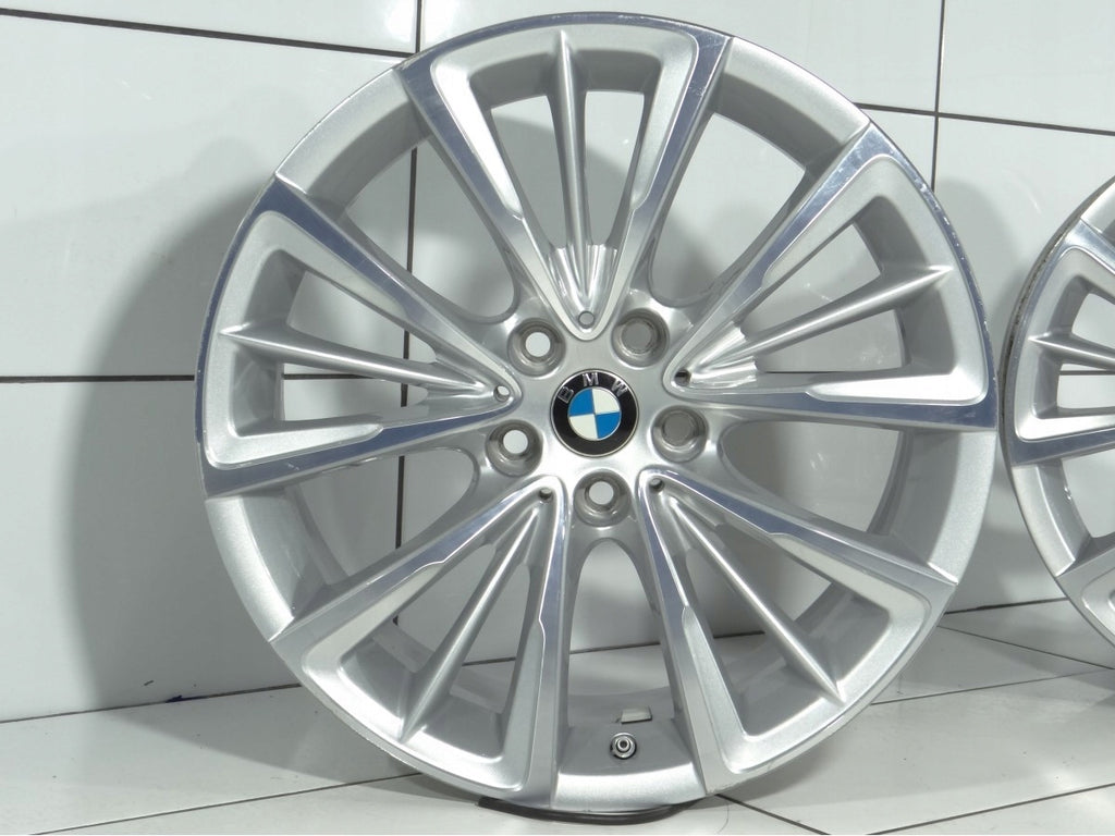 4x Alufelge 18 Zoll 8.0" 5x112 30ET Glanz Silber 6867339 BMW G32 G11 G12 FEL1433204630si