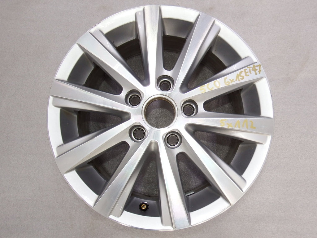 1x Alufelge 15 Zoll 6.0" 5x112 47ET 5C0601025Q VW New Beetle Rim Wheel FEL9706190415yw