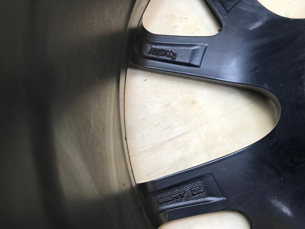 1x Alufelge 19 Zoll 8.0" 5x112 40ET Glanz Schwarz 5F0071499E Cupra Leon FEL3141628174lk