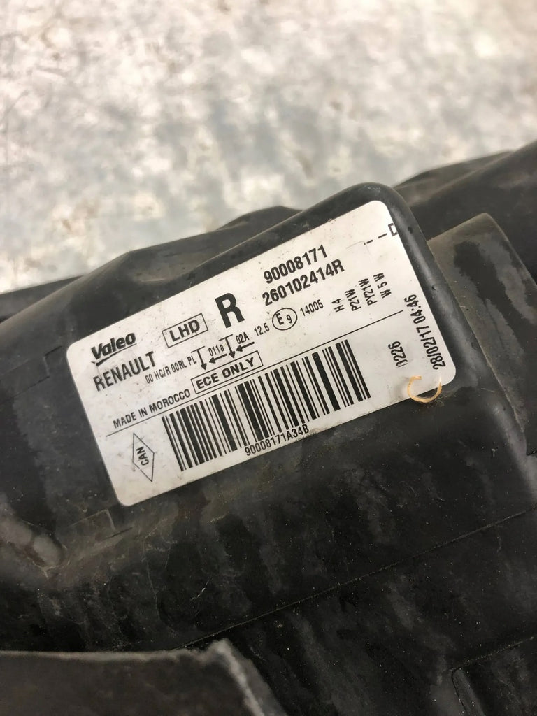 Frontscheinwerfer Dacia Dokker 260102414R Rechts Scheinwerfer Headlight