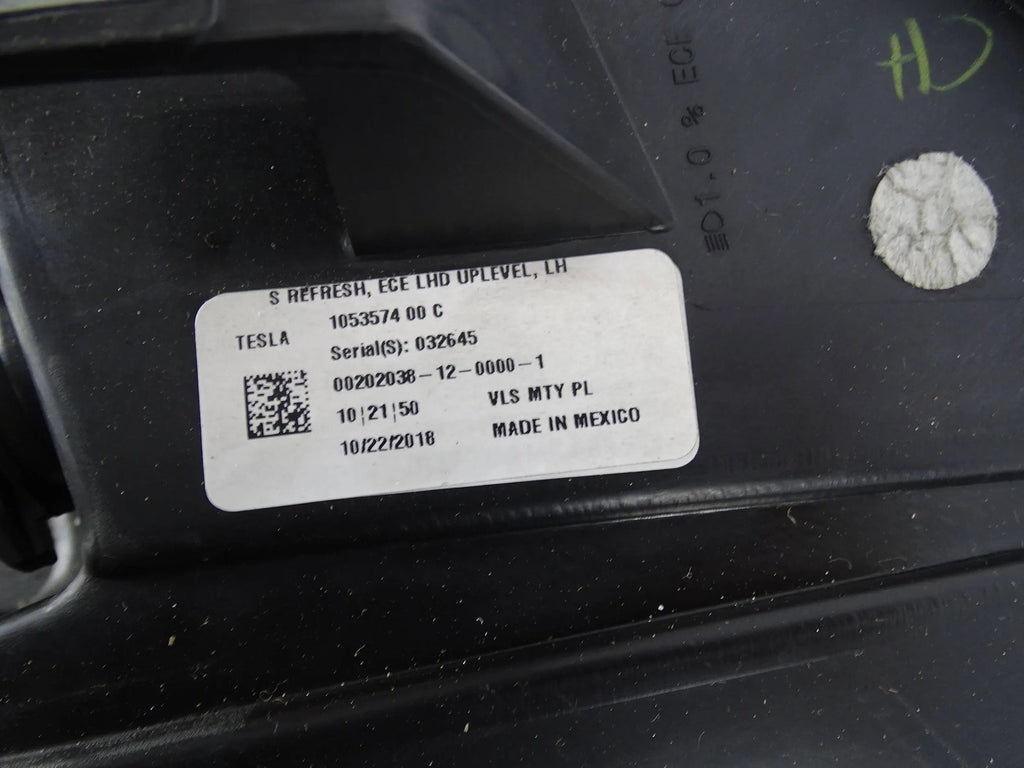 Frontscheinwerfer Tesla S 1053574-00-C LED Links Scheinwerfer Headlight