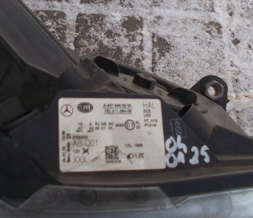 Frontscheinwerfer Mercedes-Benz Vito W447 Rechts Scheinwerfer Headlight