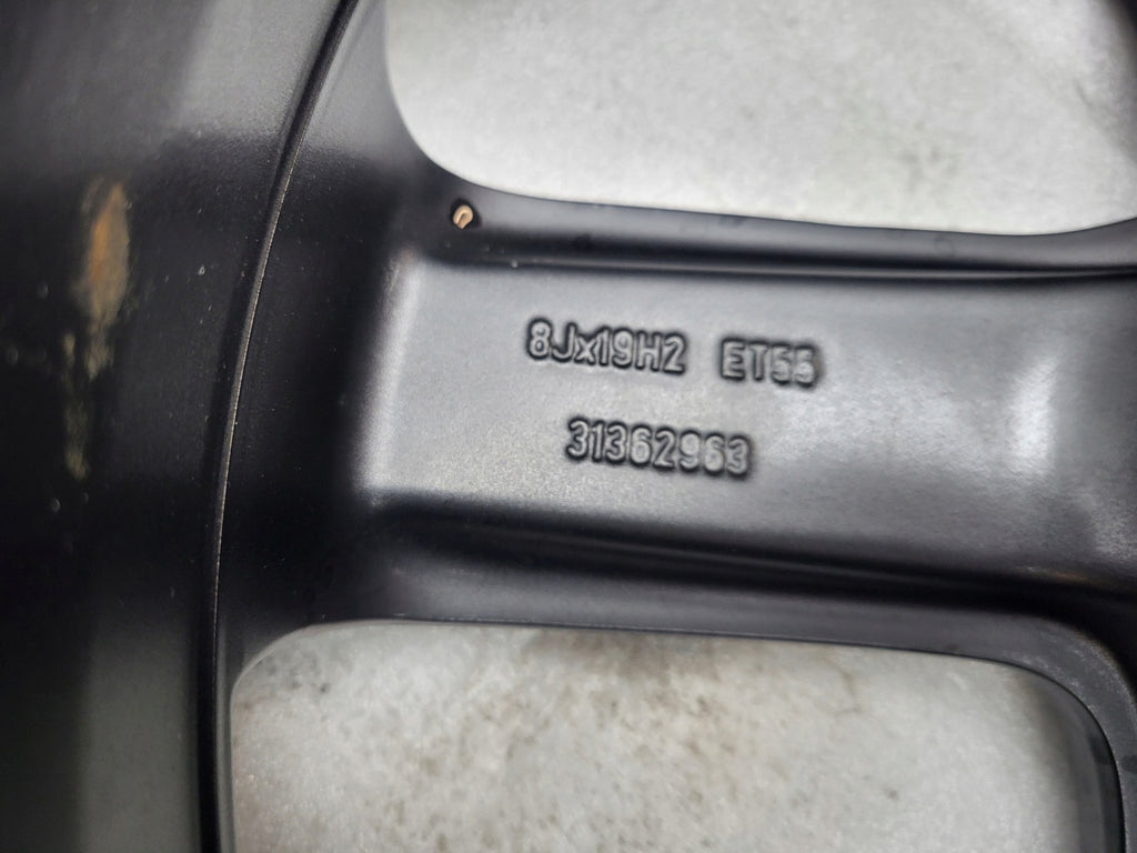 1x Alufelge 19 Zoll 8.0" 5x108 55ET Glanz Schwarz 31362963 Volvo V60 S60 Iii FEL9340024938cd