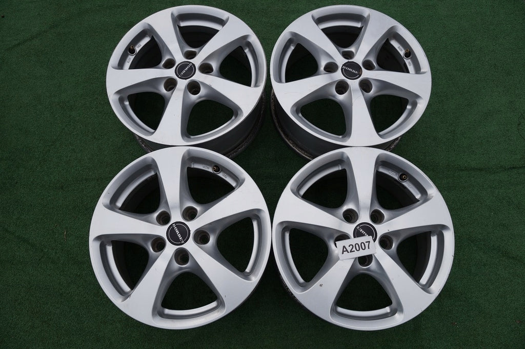 4x Alufelge 16 Zoll 7.0" 5x114.3 40ET Matt Silber Honda I Z Rim Wheel FEL1232127643bb