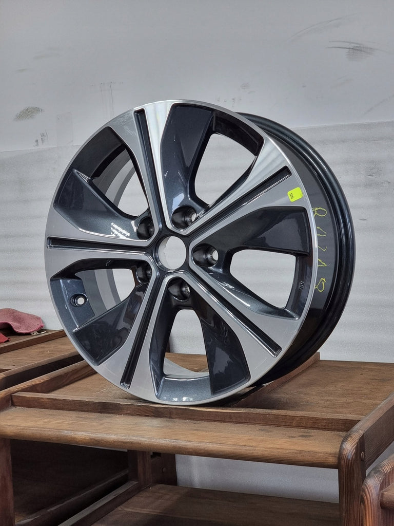 1x Alufelge 17 Zoll 6.5" 5x114.3 45ET Glanz Graphit N86701 Mg Sentra Sylphy