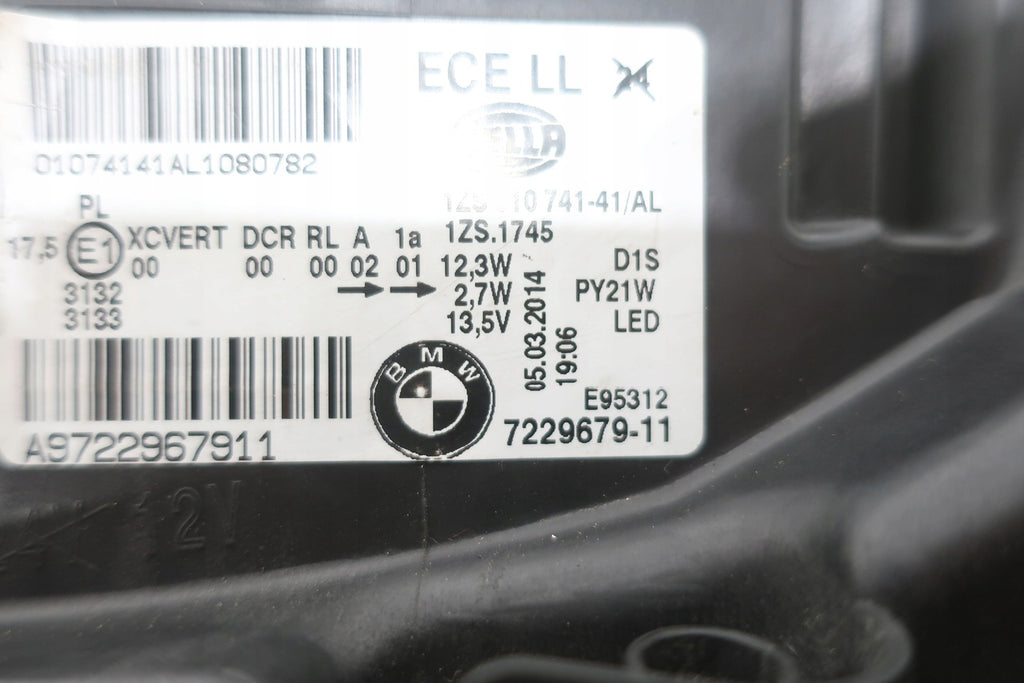 Frontscheinwerfer BMW 1 F21 F20 7229679-11 LED Links Scheinwerfer Headlight SCH3831128983mk