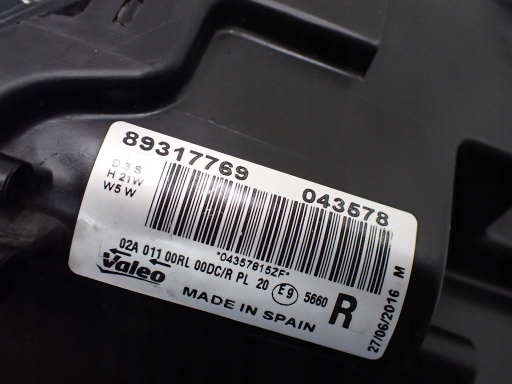 Frontscheinwerfer Audi Coupe 89317769 Rechts Scheinwerfer Headlight SCH9114095622py