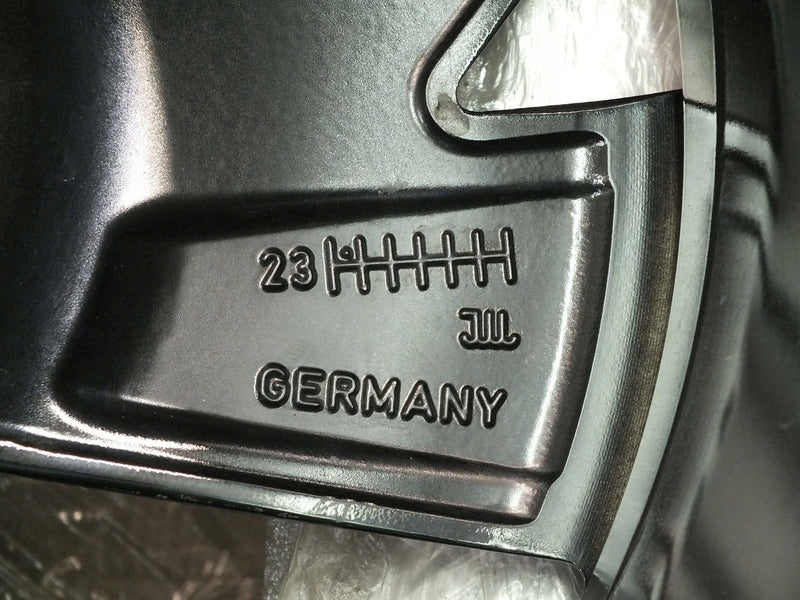 1x Alufelge 17 Zoll 7.5" 5x108 44ET Glanz Schwarz 9843281580 Opel Astra L