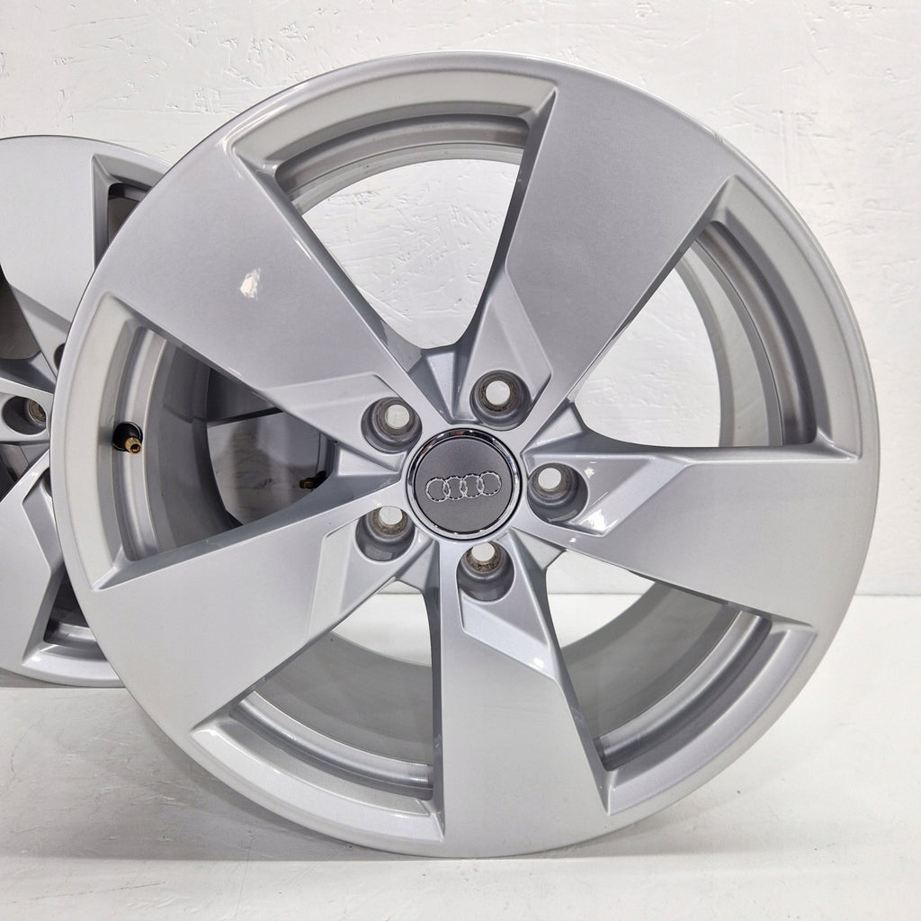4x Alufelge 17 Zoll 8.0" 5x112 47ET Glanz Silber 8S0601025BA Audi Rim Wheel FEL6005258735fx