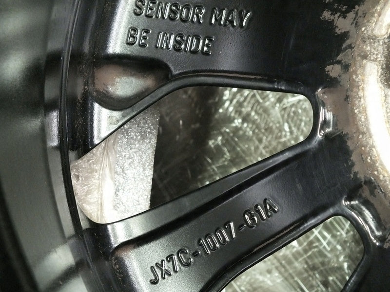 1x Alufelge 17 Zoll 7.0" 5x108 50ET Glanz Schwarz JX7C-1007-G1 Ford Rim Wheel