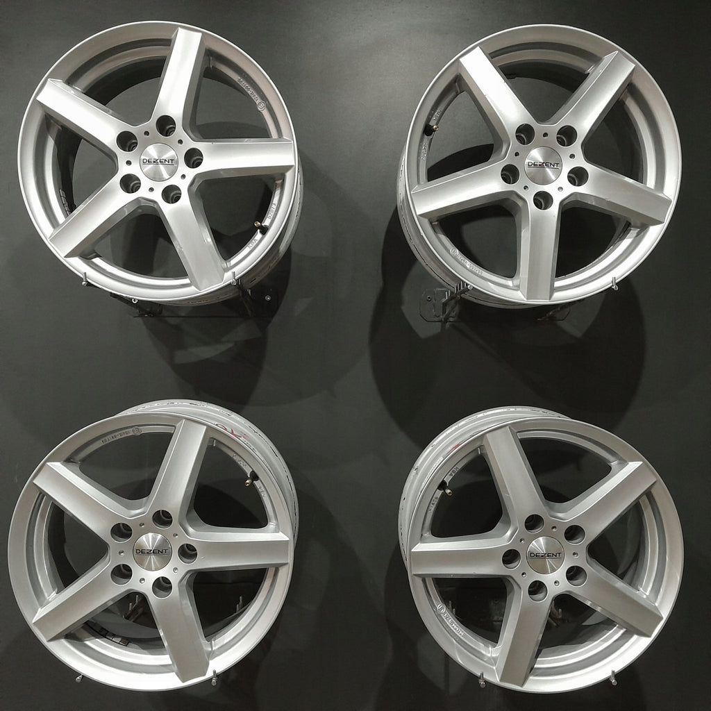 4x Alufelge 16 Zoll 6.5" 5x112 43ET KBA52973 Skoda Octavia Ii Rim Wheel FEL4913255028eh