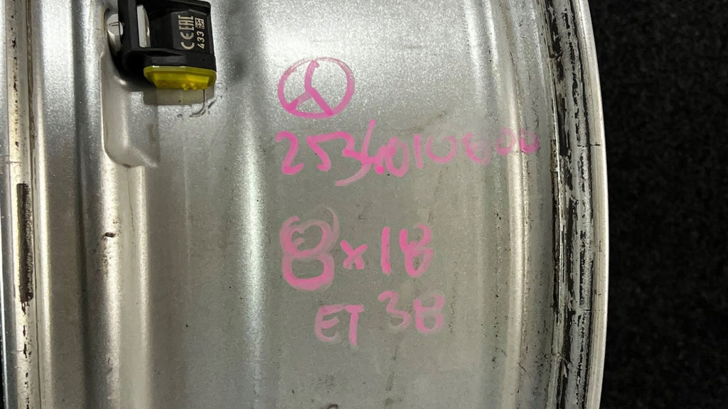 1x Alufelge 18 Zoll 5x112 A2534010800 Mercedes-Benz Glc C253 X253 Rim Wheel FEL9100431639mg