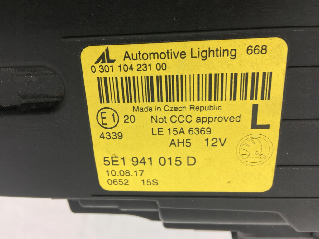 Frontscheinwerfer Skoda Octavia III 5E1941015 Full LED Links Headlight SCH5598275503jc