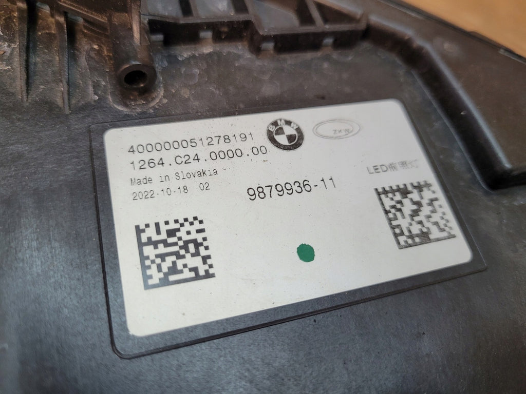 Frontscheinwerfer BMW 7 9879936-11 LED Rechts Scheinwerfer Headlight SCH4428897660ns