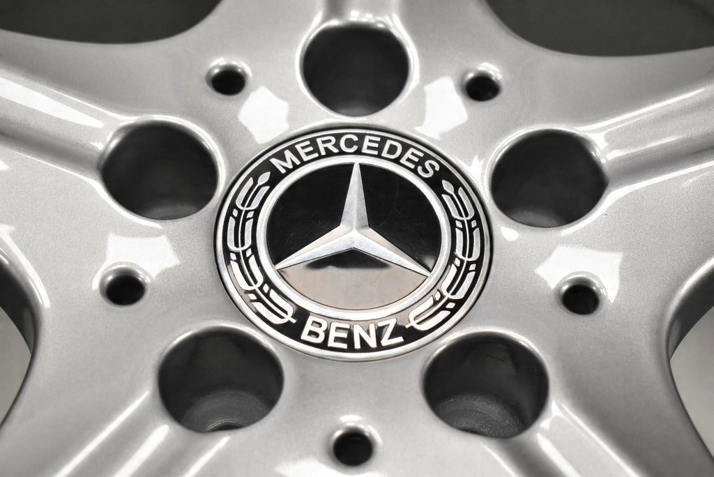 4x Alufelge 18 Zoll 7.5" 5x112 44ET Glanz Grau A2054010600 Mercedes-Benz