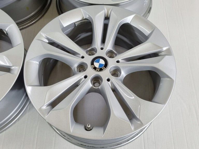 4x Alufelge 17 Zoll 7.5" 5x112 52ET Glanz Silber 6856065 BMW 4 Rim Wheel FEL2941181306hh