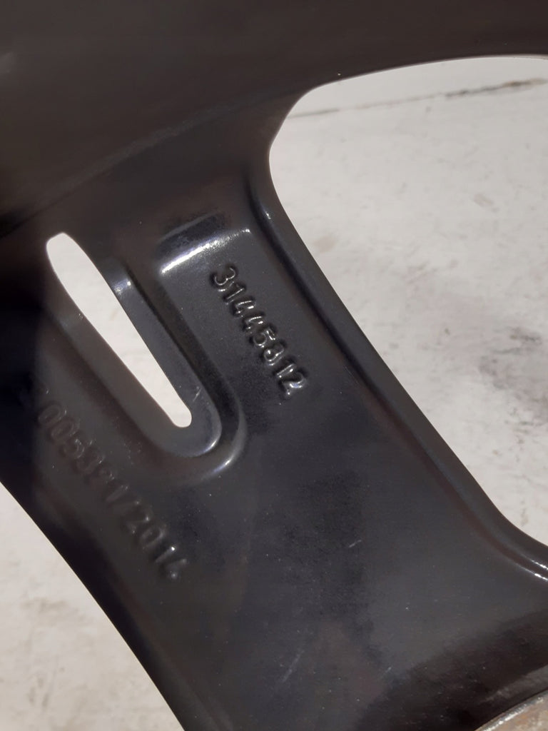 1x Alufelge 18 Zoll 7.5" 5x108 50 5ET Glanz Schwarz 31445812 Volvo Xc60 Xc40 FEL7793262033ah