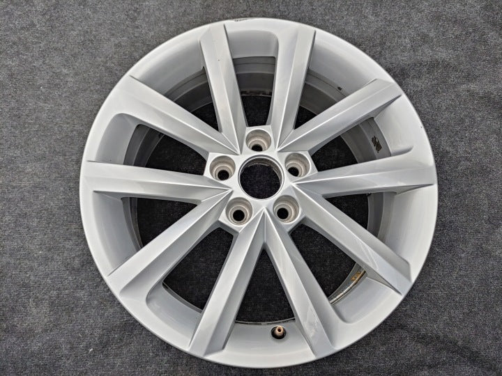 1x Alufelge 16 Zoll 7.0" 5x100 46ET 5JA601025AE Skoda Rapid Rim Wheel FEL1591729078em