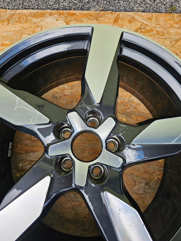 1x Alufelge 20 Zoll 8.5" 5x112 43ET Glanz Schwarz 4K0601025AD Audi C8 Rim Wheel FEL7771812699tc