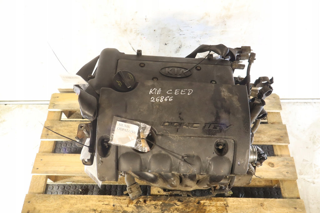 Motor Kia Ceed G4FC 1.6 126PS 2009 Benzin Engine Unkomplett