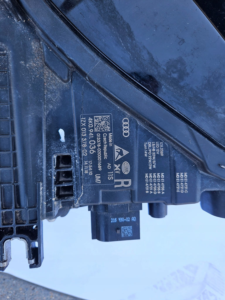 Frontscheinwerfer Audi A6 4K0941036 LED Rechts Scheinwerfer Headlight