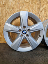 Laden Sie das Bild in den Galerie-Viewer, 4x Alufelge 17 Zoll 7.5" 5x112 54ET Silber 6855087 BMW Rim Wheel FEL1121515357my