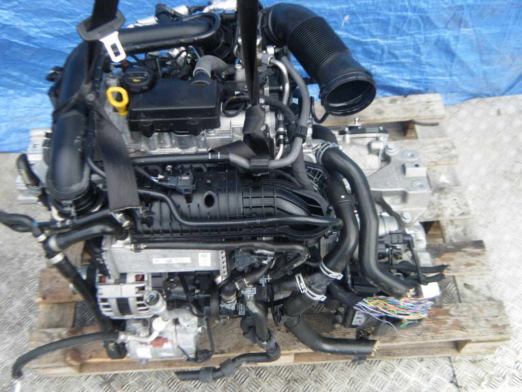 Motor Skoda VW Fabia IV Golf Polo DUS 1.0 TSI 12TKm Benzin Engine Unkomplett