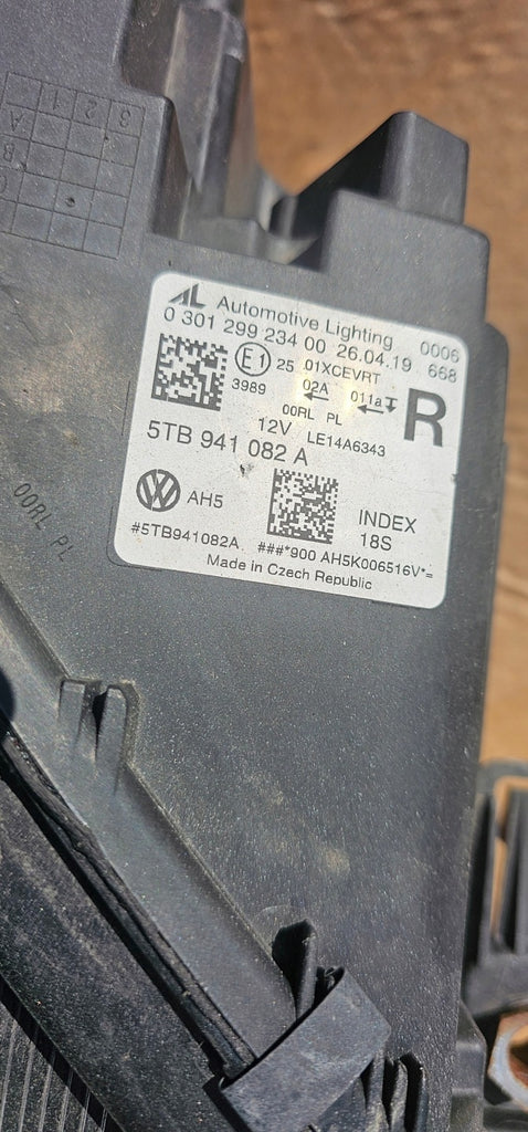 Frontscheinwerfer VW Touran 5TB941082A Rechts Scheinwerfer Headlight SCH2596264052cw