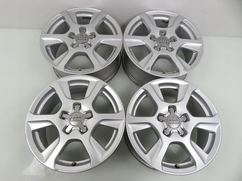 4x Alufelge 16 Zoll 7.0" 5x112 46ET Silber 8K0601025 Audi A4 B8 Rim Wheel