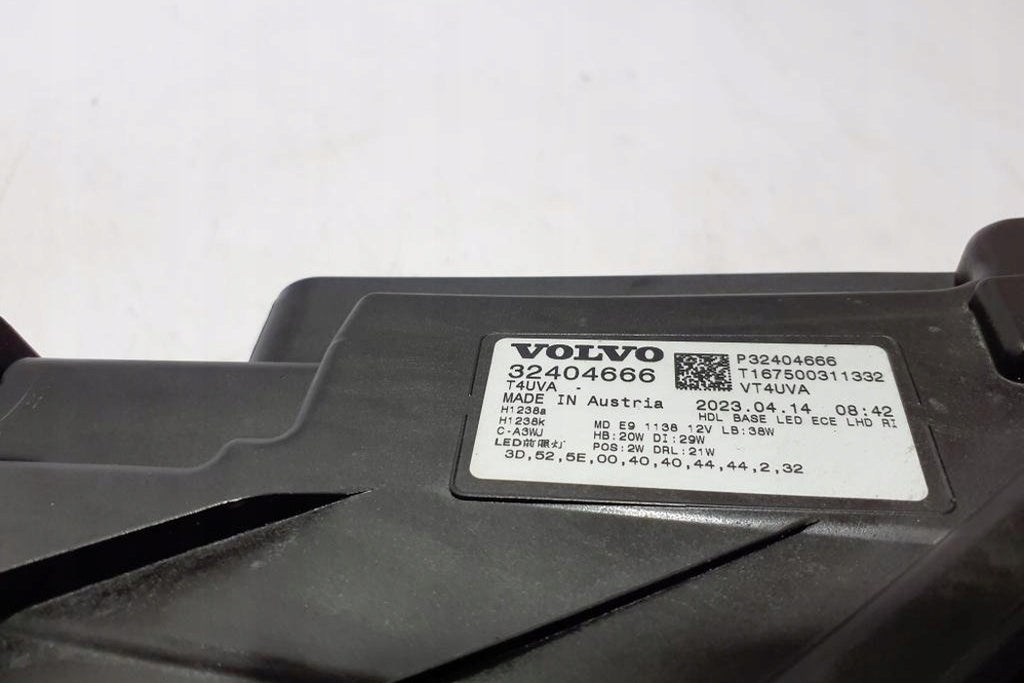 Frontscheinwerfer Volvo Xc40 32404666 Rechts Scheinwerfer Headlight SCH1934595366kr