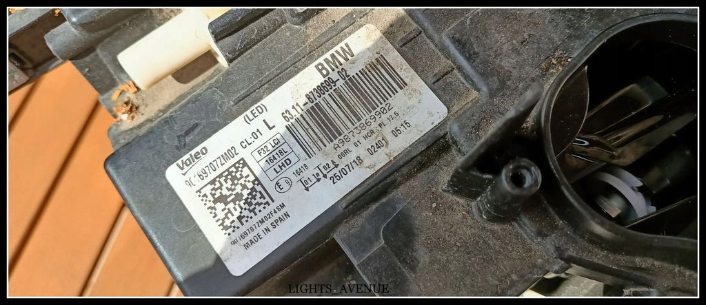 Frontscheinwerfer BMW F32 F33 6311-8738699-02 FULL LED Links Headlight