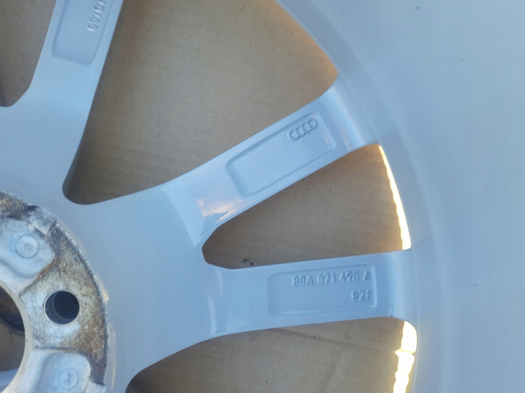 1x Alufelge 20 Zoll 8.0" 5x112 39ET 80A601025 Audi Rim Wheel