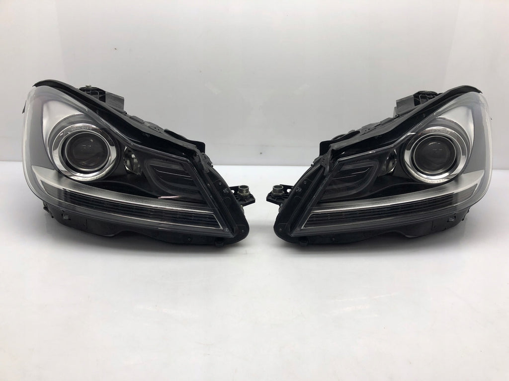 Frontscheinwerfer Mercedes-Benz W204 A2048203839 Ein Satz Scheinwerfer Headlight SCH9871916211xs