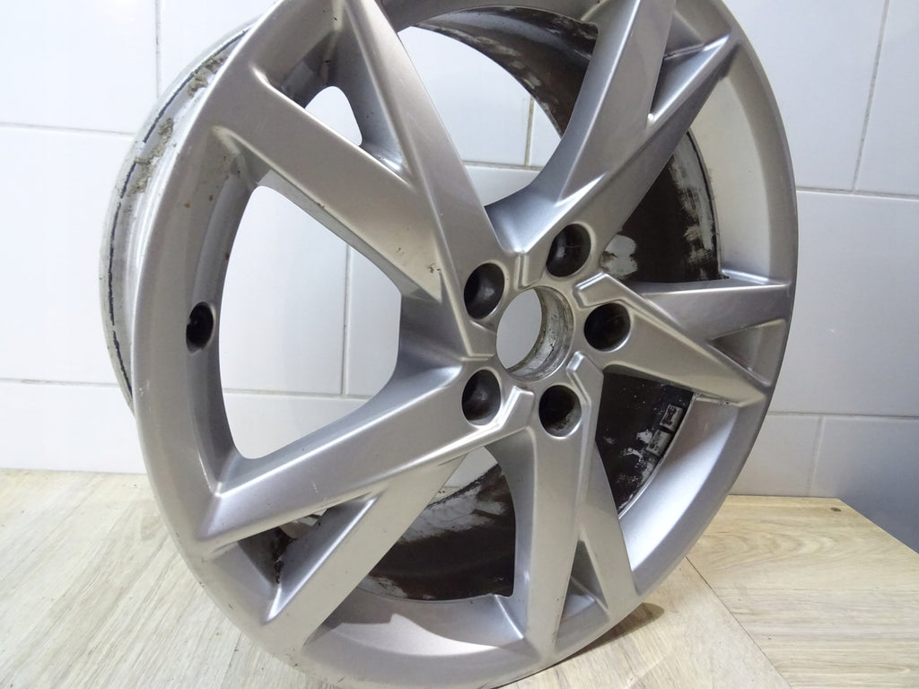 1x Alufelge 17 Zoll 7.5" 5x112 38ET Glanz Schwarz 8W0601025K Audi A4 B9