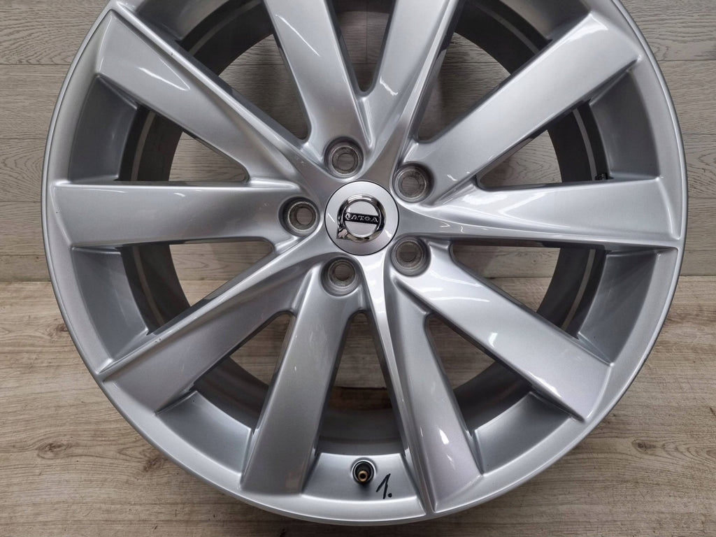 1x Alufelge 19 Zoll 8.0" 5x108 42 5ET Glanz Silber 31362276 Volvo Xc90 Rim Wheel FEL5095097271ig