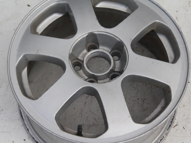 1x Alufelge 15 Zoll 6.5" 5x100 43ET Silber 1J0601025A Skoda Octavia Rim Wheel