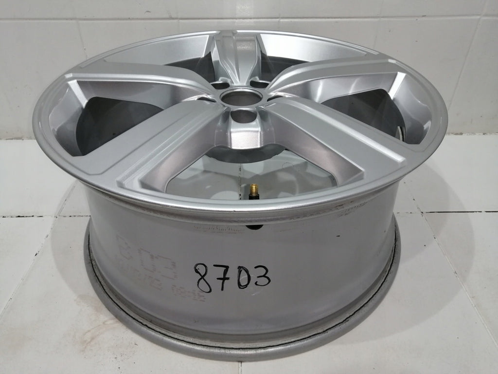 1x Alufelge 20 Zoll 9.0" 5x112 38ET Glanz Silber 4KE601025 Audi E-Tron Rim Wheel FEL2798534675vk