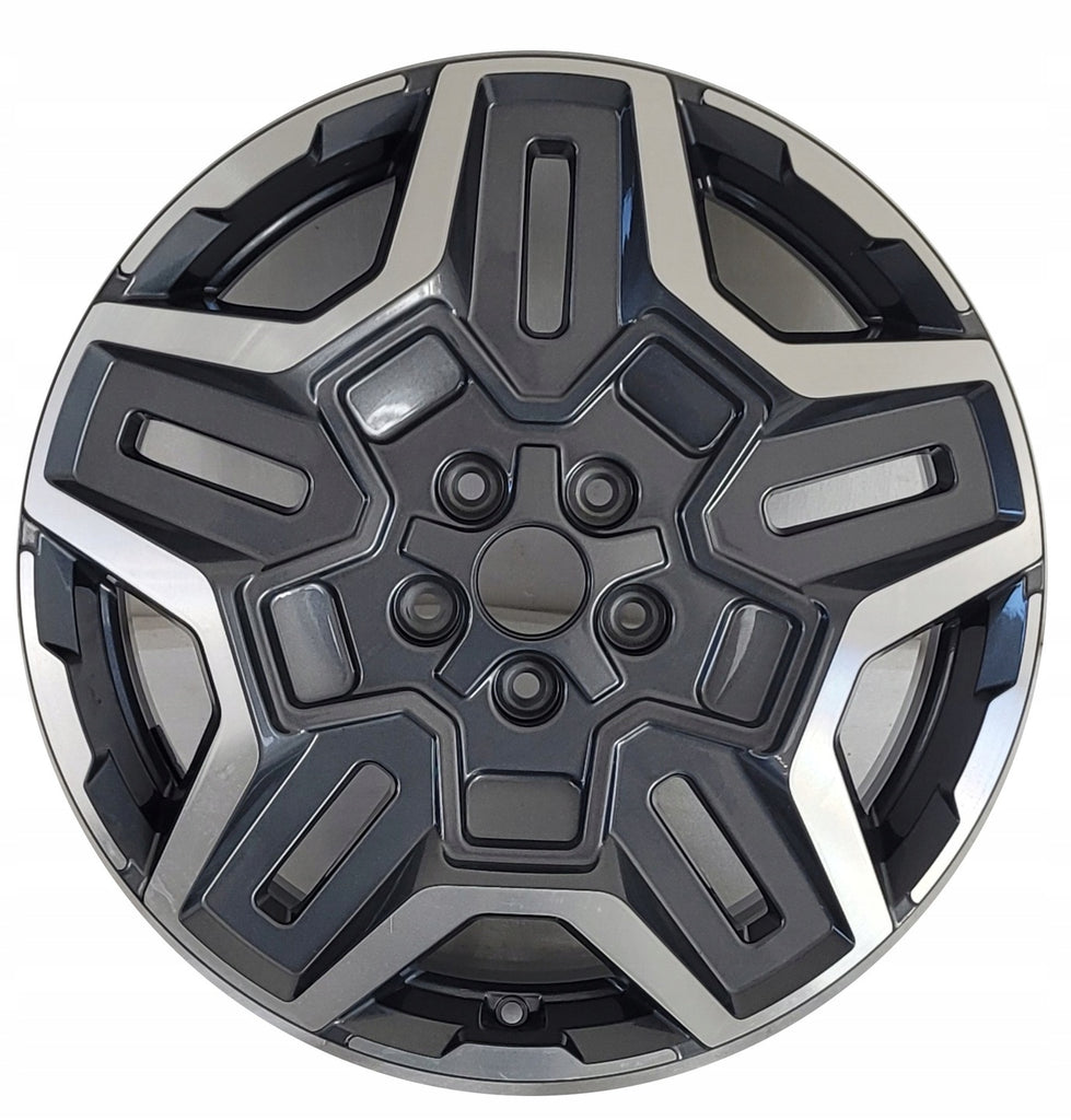 1x Alufelge 19 Zoll 7.5" 5x114.3 49 5ET 52910-S1730 Hyundai Santa Fe Rim Wheel