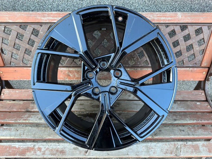 1x Alufelge 19 Zoll 8.0" 5x112 44ET Glanz Schwarz 3J0601025Q VW Passat Rim Wheel FEL8282538875ho