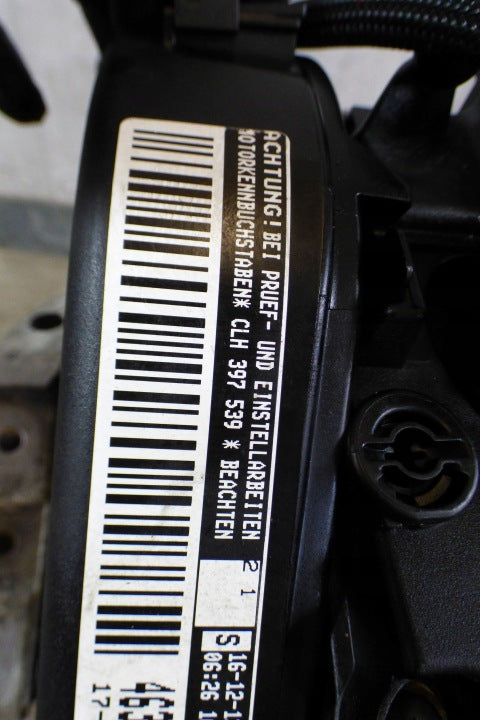 Motor VW Golf VII BDB CLH397539 1.6 TDI 90PS 66kW 2013 Diesel Engine Unkomplett MOT5542343504ra