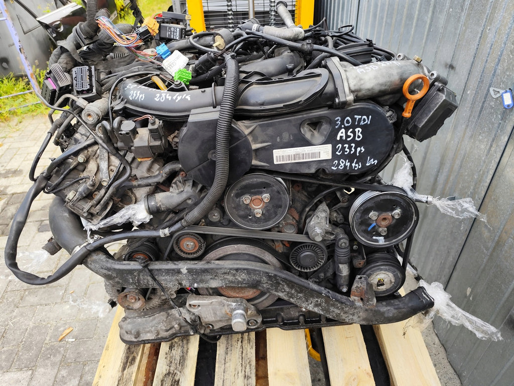 Motor Audi C6 B7 ASB BMK 3.0 TDI 233PS 284TKm Diesel Engine Komplett