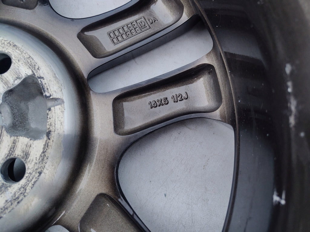 1x Alufelge 16 Zoll 5.5" 4x100 40ET 9965445560 Mazda 2 Rim Wheel